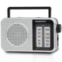 DAEWOO Radio Portátil DW1125 Gris Metalizado